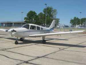 A photo of the missing aircraft, a Piper Warrior PA28-161 owned by Excel Flight Training in Lethbridge, Alta. - Excel Flight Training, Facebook