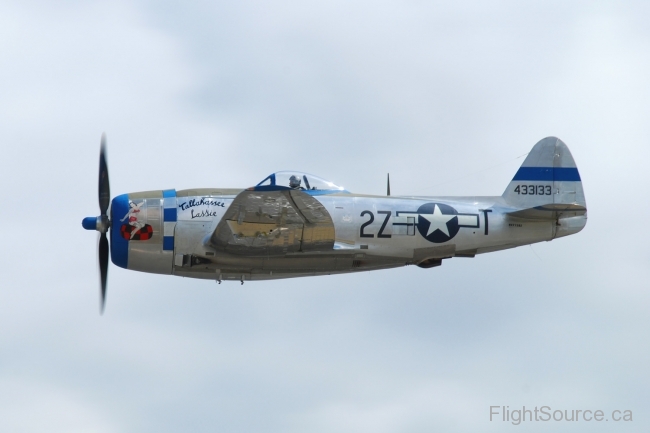 Republic P-47D Thunderbolt , "Tallahassee Lassie"