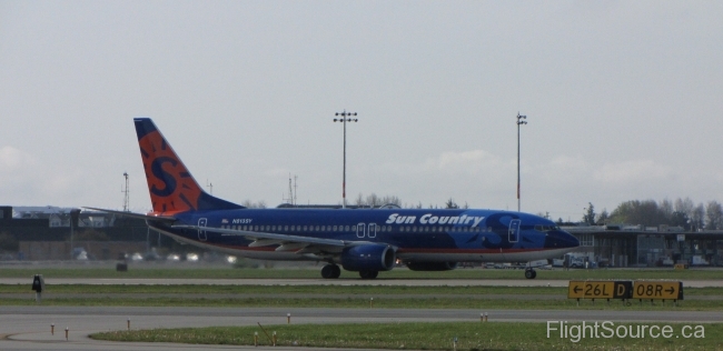 Sun Country Boeing 737-8Q8 N813SY