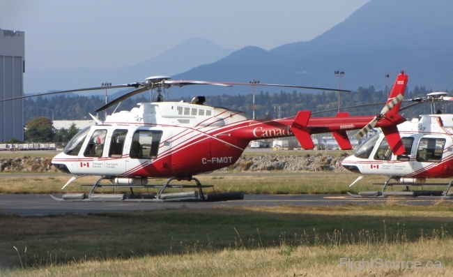 Dept of Transport Bell 407 C-FMOT