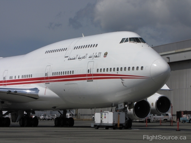 UAE Dubai Air Wing Boeing 747-433M A6-COM