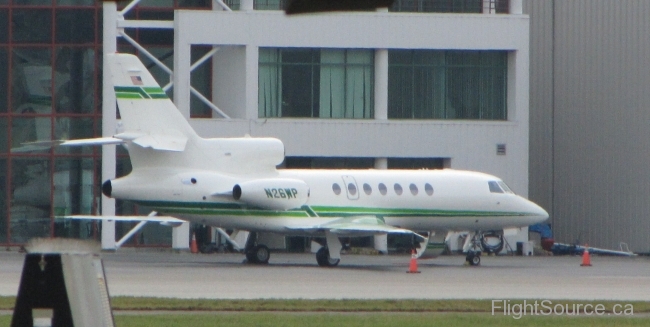 Weyerhaeuser Dassault Falcon 50 N26WP