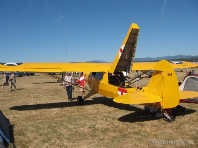 Piper Cub Ambulance