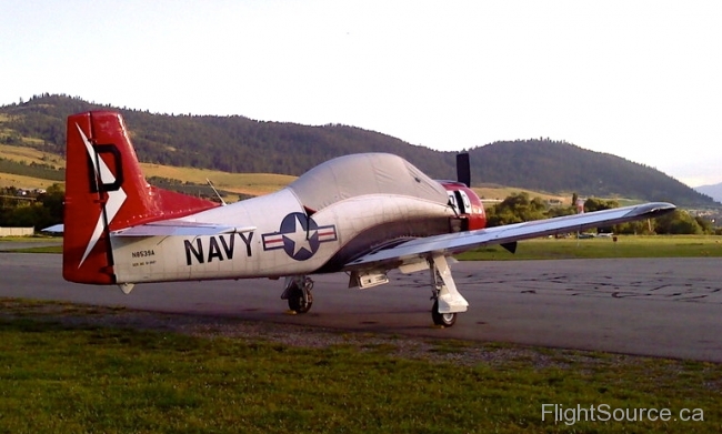 North American T-28D N8539A