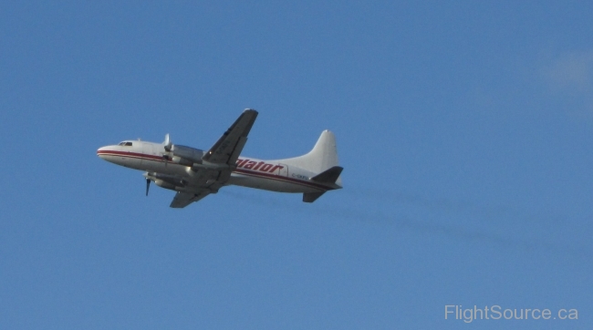 Purolater/Kelowna Flightcraft Convair 340 C-GKFU