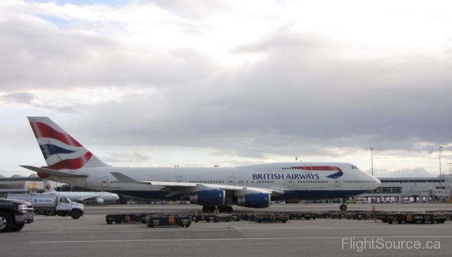 British Airways Boeing 747 G-BNLM