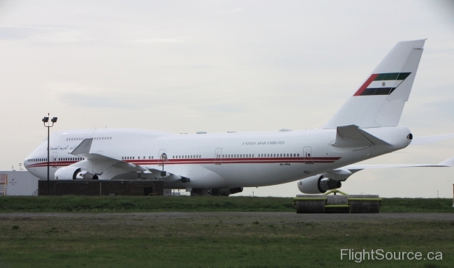 UAE Dubai Air Wing Boeing 747-422 A6-HRM