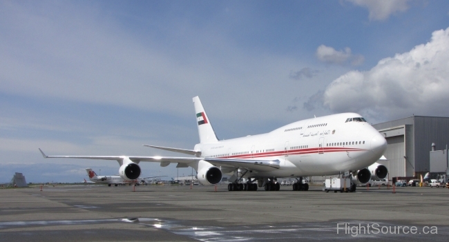 UAE Dubai Air Wing Boeing 747-433M A6-COM