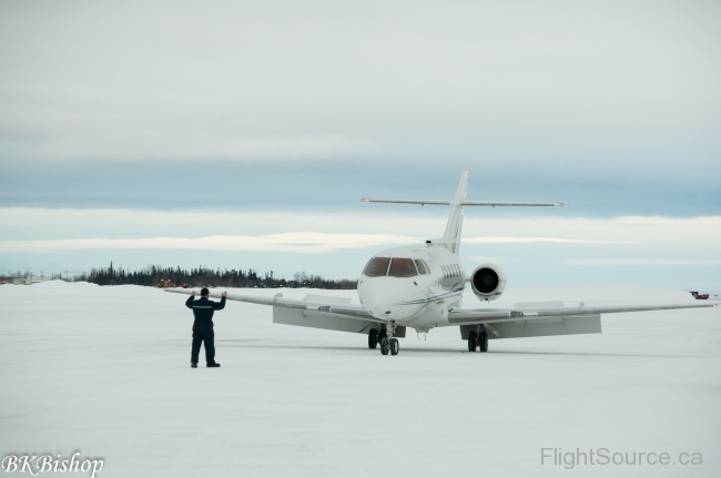 Hawker Beechcraft HS125 N852A