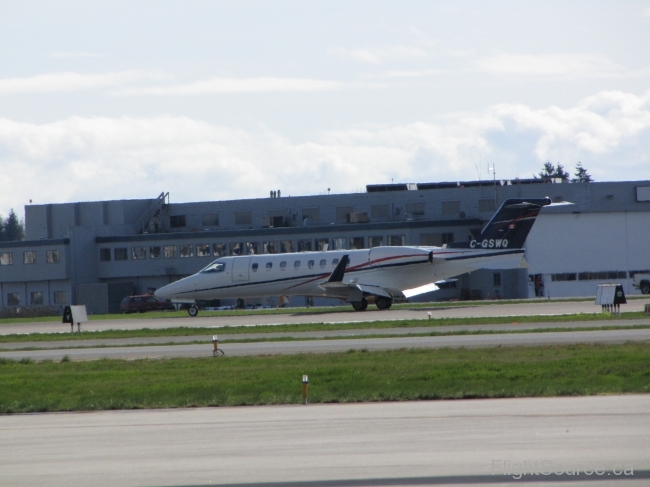 Sunwest Aviation Learjet 45 C-GSWQ