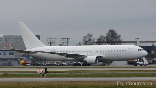 Swift Air Boeing 767 Chicago Black Hawks charter N250MY