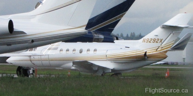 Warner Road Aviation Hawker 800XP N9292X