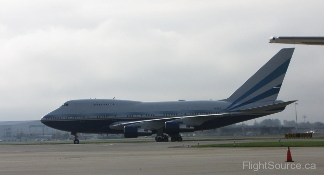 Las Vegas Sands Boeing 747SP VP-BLK