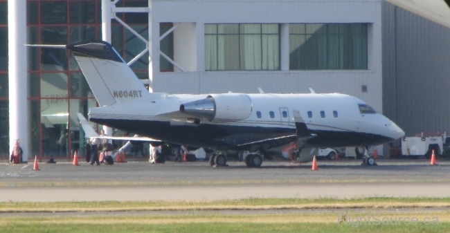 Sonic Aviation Challenger 604 N604 RT