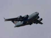 C-17 on low pass