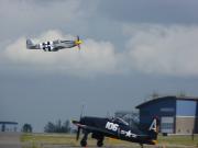 Impatient Virgin P-51B Mustang, Wampus Cat, Grumman F8F Bearcat