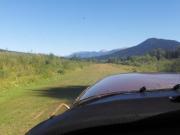 Take-off at Bowron Lake Airstrip